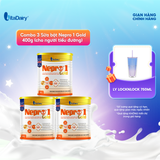  Combo 3 Sữa bột Nepro 1 Gold 400g, phù hợp với người cần lưu ý đường huyết và sức khỏe thận - VitaDairy 