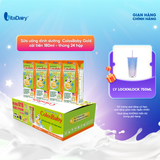  Combo 2 Thùng thức uống dinh dưỡng từ sữa Hương Dưa Lưới Thơm có thạch Moozi 170ml - Thùng 48 hộp 