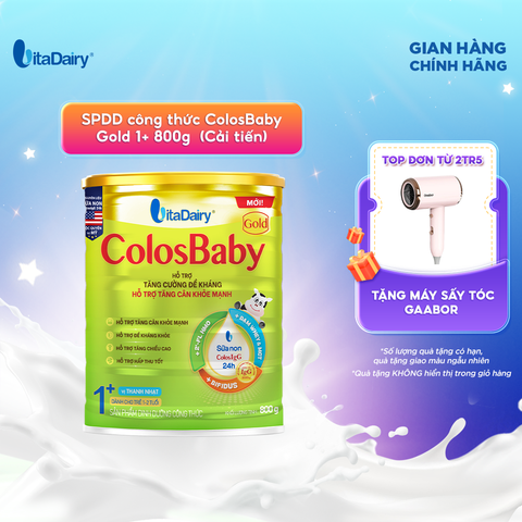  Sữa bột ColosBaby Gold 1+ 800g (Cải tiến) 