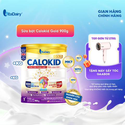  Sữa bột Calokid Gold 900g 