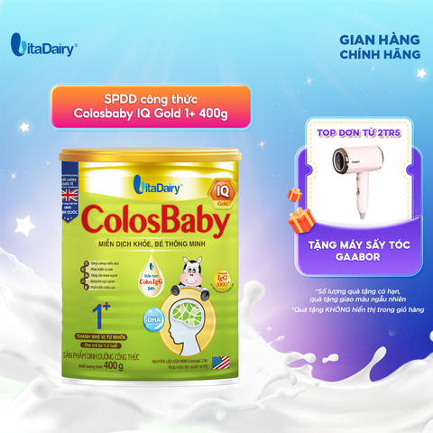  Sữa bột ColosBaby IQ Gold 1+ 400g 