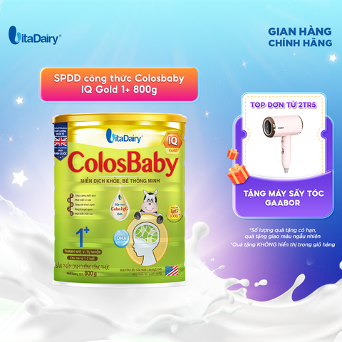 Sữa bột ColosBaby IQ Gold 1+ 800g 