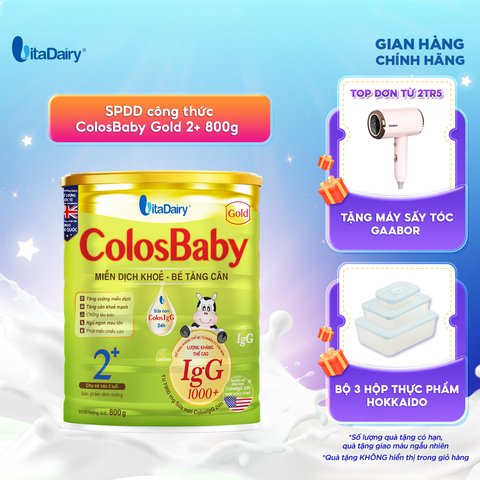  Sữa bột ColosBaby Gold 2+ 800g 