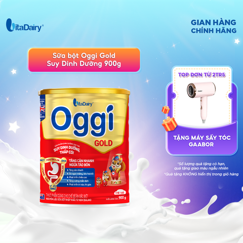  Sữa bột Oggi Suy Dinh Dưỡng Gold 900g 