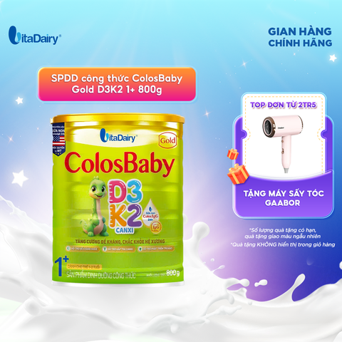 Sữa bột Colosbaby Gold D3K2 1+ 800g 