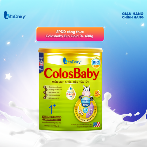  Sữa bột ColosBaby Bio Gold 0 + 400g 