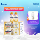  Combo 2 Sữa bột pha sẵn Calosure America thùng 24 chai 237ml - VitaDairy 