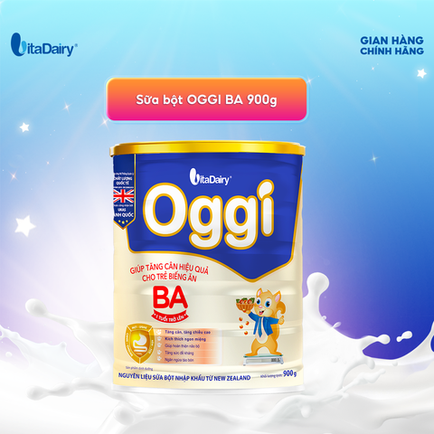  Sữa bột Oggi BA 900g 