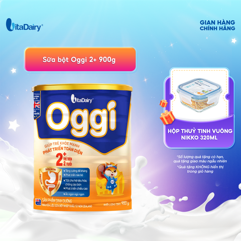  Sữa bột Oggi 2+ 900g 