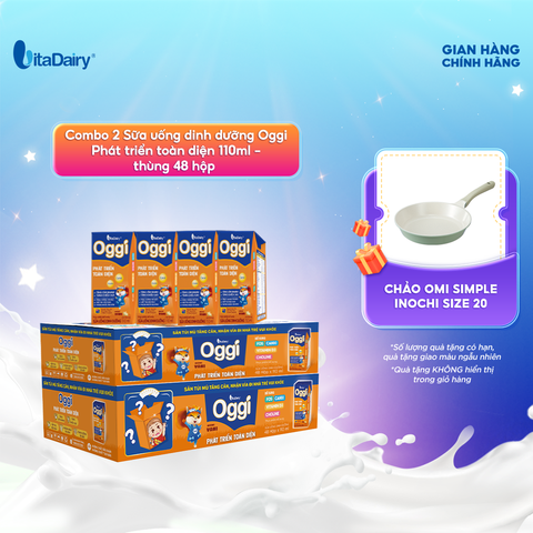  Combo 2 Sữa uống dinh dưỡng Oggi 110ml 