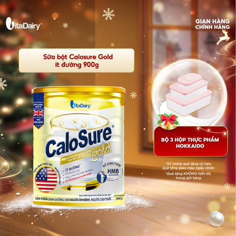  Thực Phẩm Dinh Dưỡng Calosure Gold Ít Đường 900g 