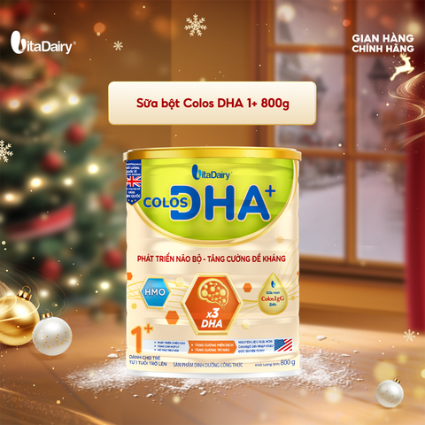  Sữa bột Colos DHA+ 1+ 800G 