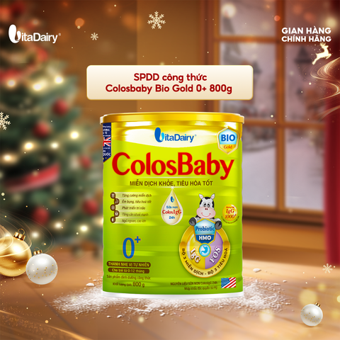  SPDD công thức ColosBaby Bio Gold 0 + 800g 