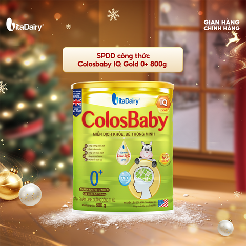  Sữa bột ColosBaby IQ Gold 0+ 800g 