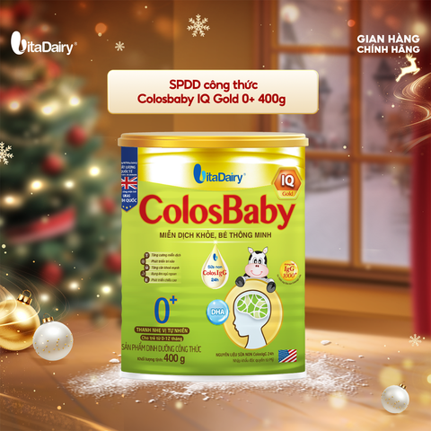  Sữa bột ColosBaby IQ Gold 0+ 400g 