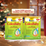  Combo 2 SPDD công thức ColosBaby Gold 1+ 400g (Cải tiến) - VitaDairy 