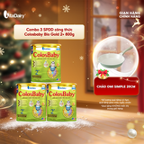  Combo 3 Sữa bột Colobaby Bio Gold 2+ 800g có chứa sữa non hỗ trợ cải thiện hệ tiêu hóa khỏe mạnh - VitaDairy 