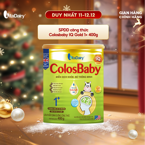  Sữa bột ColosBaby IQ Gold 1+ 400g 