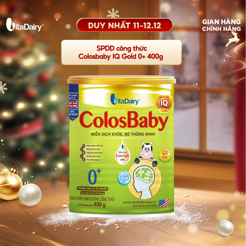  Sữa bột ColosBaby IQ Gold 0+ 400g 