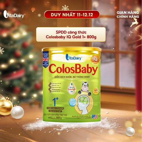 Sữa bột ColosBaby IQ Gold 1+ 800g 