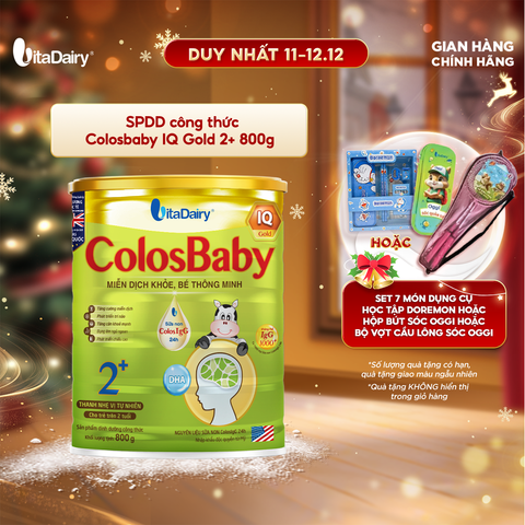  Sữa bột ColosBaby IQ Gold 2+ 800g 