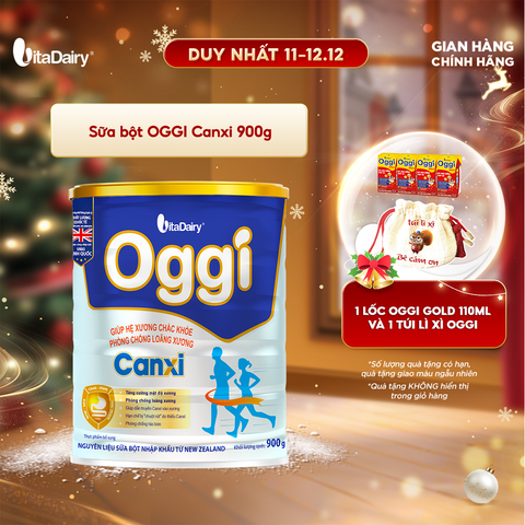  Sữa bột Oggi Canxi 900g 