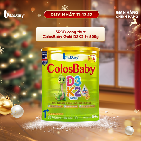  SPDD công thức Colosbaby Gold D3K2 1+ 800g 