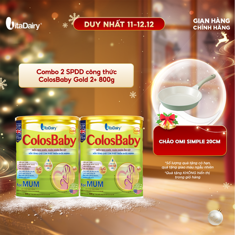  Combo 2 Sữa bột Colosbaby Gold for Mum 800g - VitaDairy 