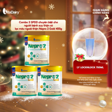  Combo 3 Sữa bột Nepro 2 Gold 400g, bổ sung dinh dưỡng cân đối, phù hợp với người cần lưu ý đường huyết - VitaDairy 