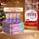  Combo 2 Thùng thức uống dinh dưỡng từ sữa Hương Kẹo Nho có thạch Moozi 170ml - Thùng 48 hộp 