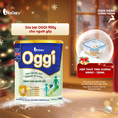  Sữa bột Oggi Dành Cho Người Gầy 900g 