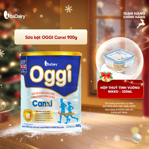  Sữa bột Oggi Canxi 900g 