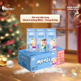  Sữa tươi tiệt trùng Moozi ít đường 180ml - Thùng 24 hộp 