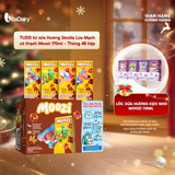  Thức uống dinh dưỡng từ sữa Hương Sôcôla Lúa Mạch có thạch Moozi 170ml - Thùng 48 hộp 