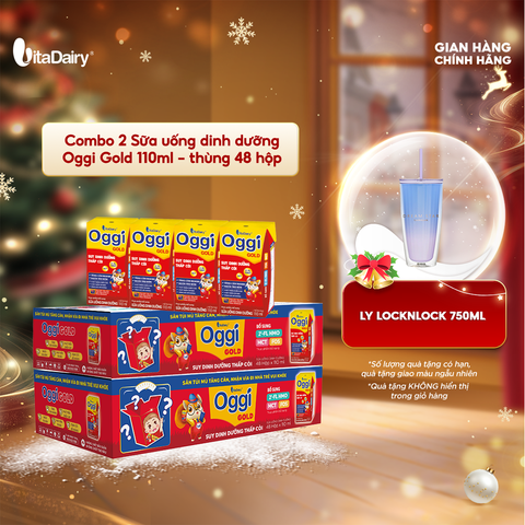  Combo 2 Sữa uống dinh dưỡng Oggi Gold 110ml - VitaDairy 