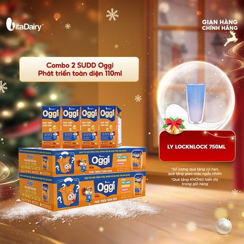  Combo 2 Sữa uống dinh dưỡng Oggi 110ml 