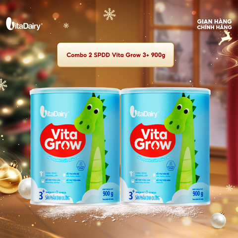  Combo 2 SPDD công thức Vita Grow 3+ 900g 