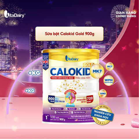  Sữa bột Calokid Gold 900g 