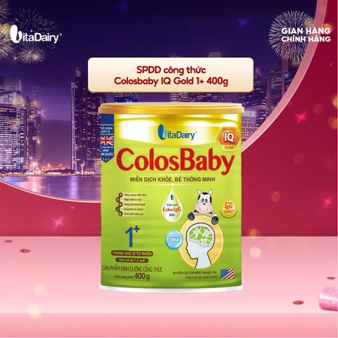  Sữa bột ColosBaby IQ Gold 1+ 400g 