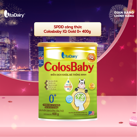  Sữa bột ColosBaby IQ Gold 0+ 400g 