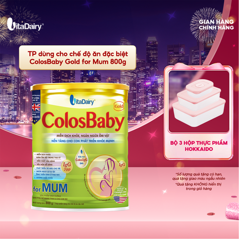  Sữa bột ColosBaby Gold For Mum 800g 