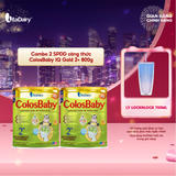  Combo 2 Sữa bột công thức Colosbaby IQ Gold 2+ 800g - VitaDairy 