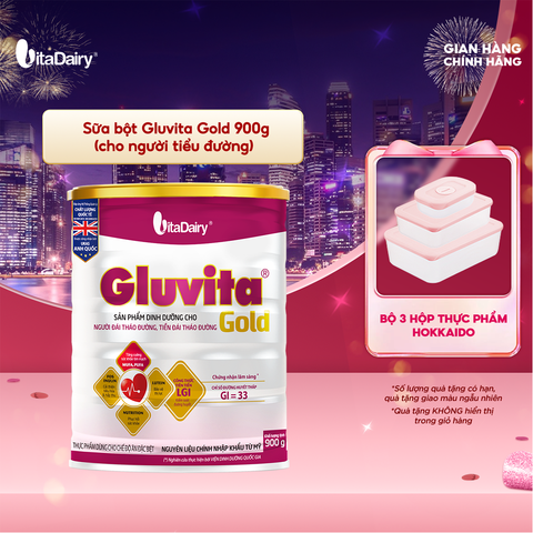  Sữa bột Gluvita Gold 900g 