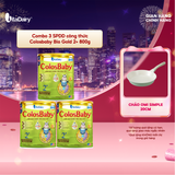  Combo 3 Sữa bột Colobaby Bio Gold 2+ 800g có chứa sữa non hỗ trợ cải thiện hệ tiêu hóa khỏe mạnh - VitaDairy 