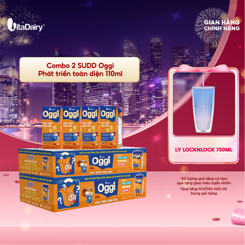  Combo 2 Sữa uống dinh dưỡng Oggi 110ml 
