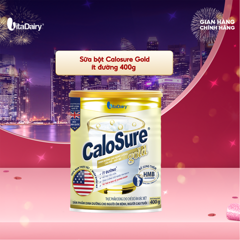  Thực Phẩm Dinh Dưỡng Calosure Gold Ít Đường 400g 