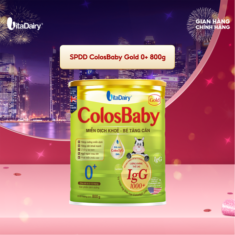  Sữa bột ColosBaby Gold 0+ 800g 