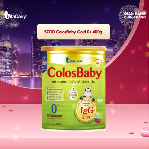 Sữa bột ColosBaby Gold 0+ 400g 