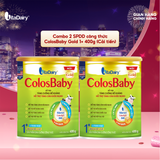  Combo 2 SPDD công thức ColosBaby Gold 1+ 400g (Cải tiến) - VitaDairy 