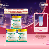  Combo 3 Sữa bột Nepro 2 Gold 400g, bổ sung dinh dưỡng cân đối, phù hợp với người cần lưu ý đường huyết - VitaDairy 
